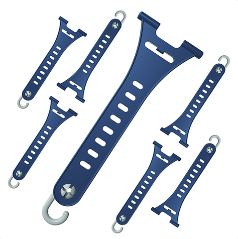 Attaches pour éclairage d'auvent