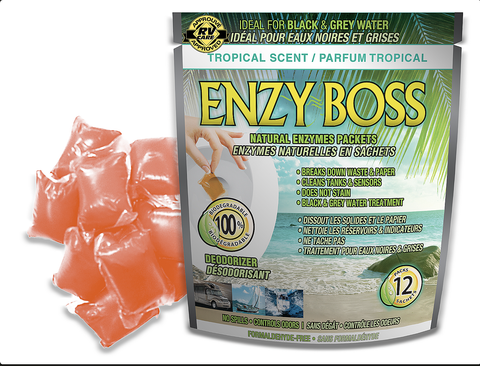 Toilet bag treatment