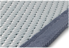 Tapis extérieur de 6' de diamètre réversible