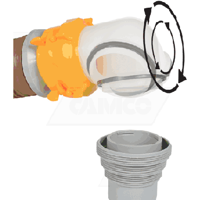 Adaptateur 4 en 1 pour tuyaux de vidange Revolution® (5901570474152)