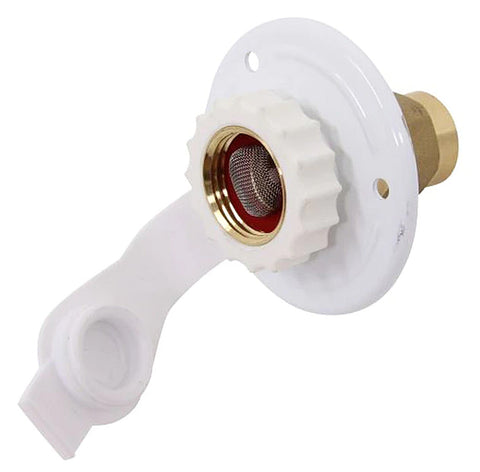 Municipal water flange for RVs