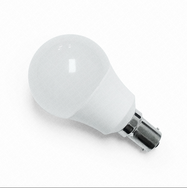 Ampoule DEL givrée pour vanité, à connecteur BA15S