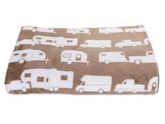 Plush Fleece Blanket - Queen Bed