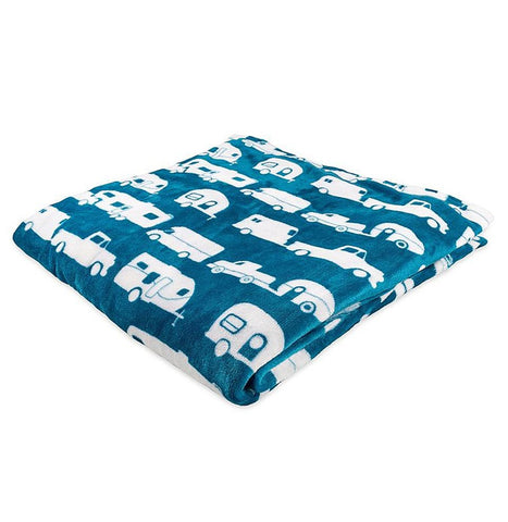 Plush Fleece Blanket - Queen Bed