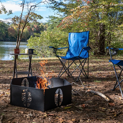 Foyer extérieur portable