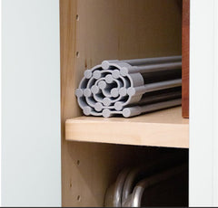 Roll-up dish drainer