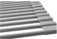 Roll-up dish drainer