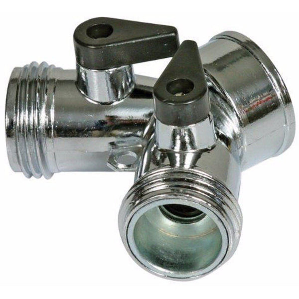 Vanne d'arrêt métallique en Y pour tuyau-CampingMart (5901561036968)