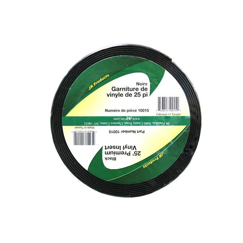Moulure de vinyle 25' x 1" Noir-CampingMart (5901774946472)