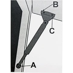 Support 5 1/2" de porte d'armoire à la verticale-CampingMart (5901768392872)