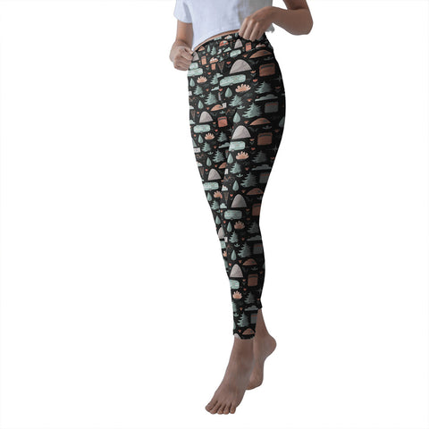 VR Patterned Super Soft Microfiber Leggings