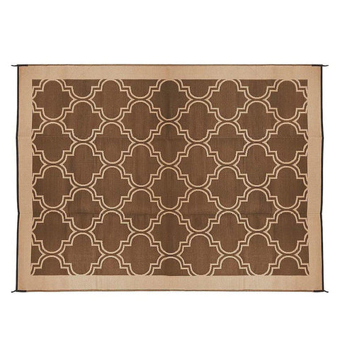 Tapis d'extérieur Brun 9' x 12'-CampingMart (5901991837864)
