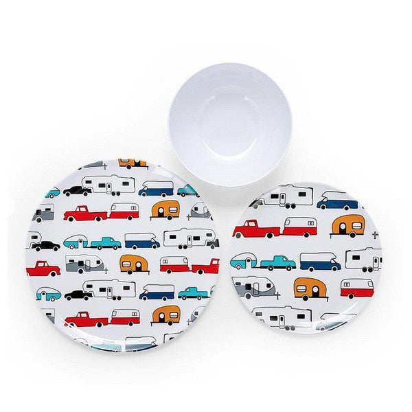 Assiette à salade à design VR-CampingMart (5901982990504)